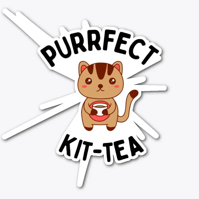 Purrfect kit-tea